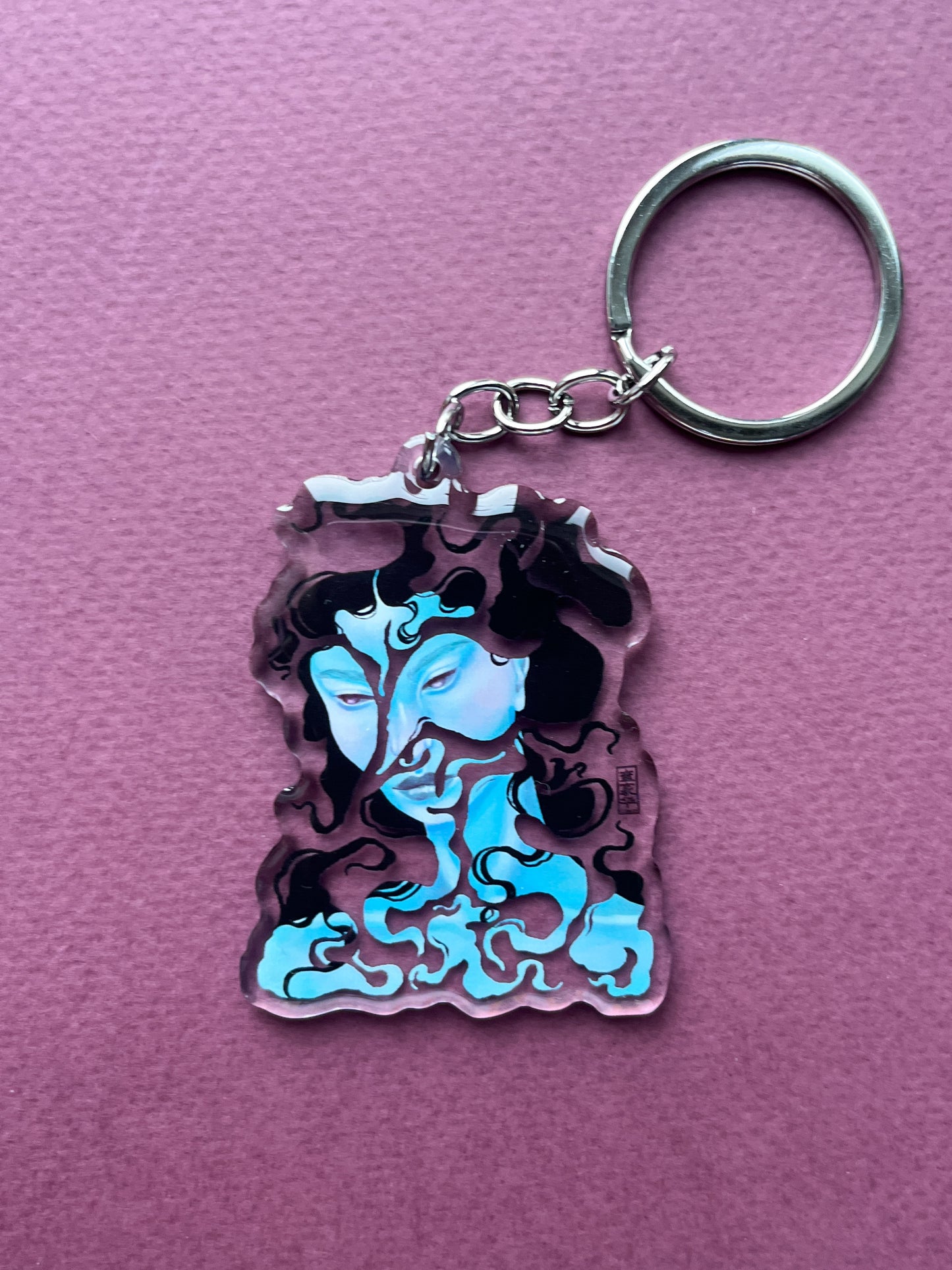Smoke on Water Keychain
