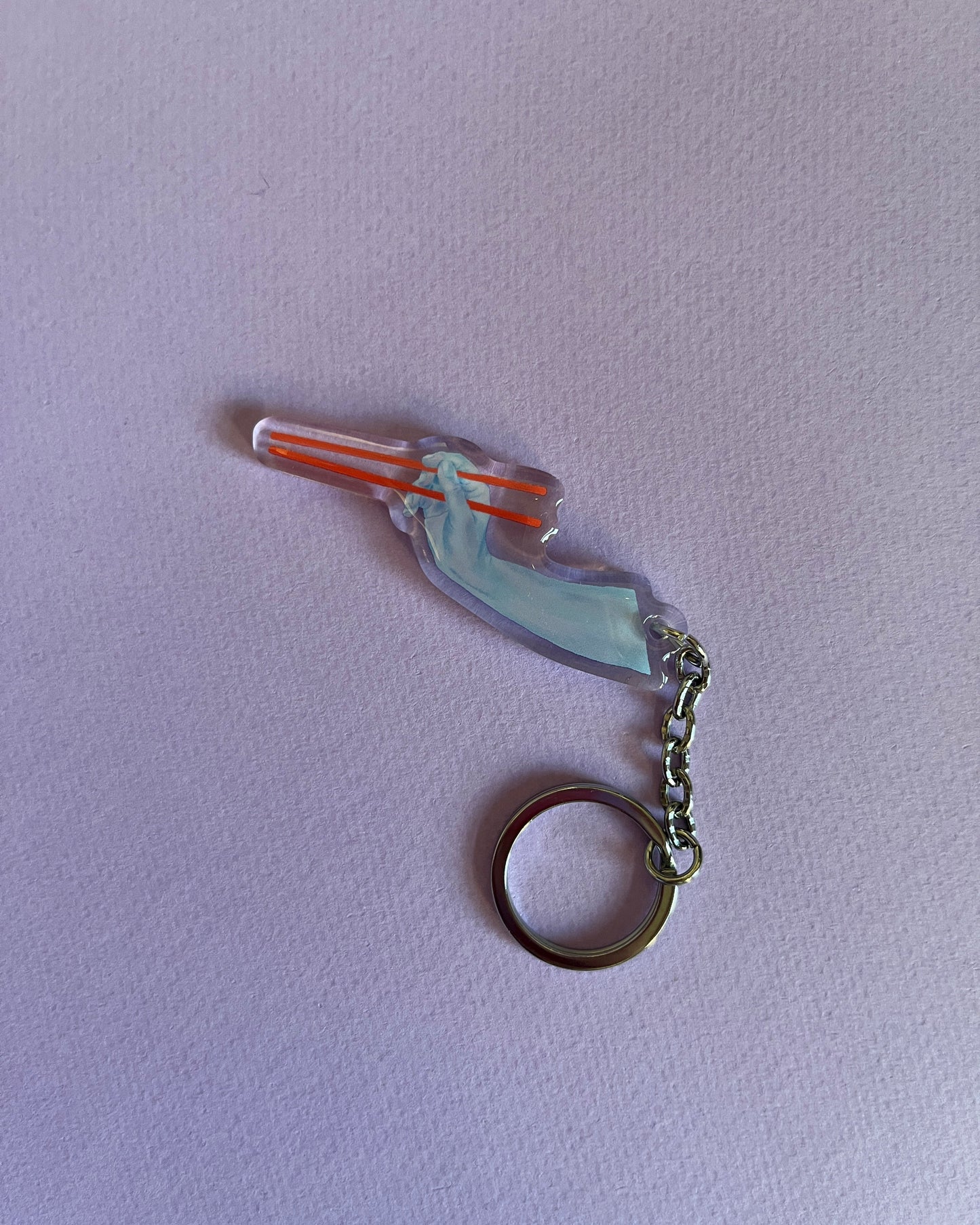 Chopstick Hand Keychain