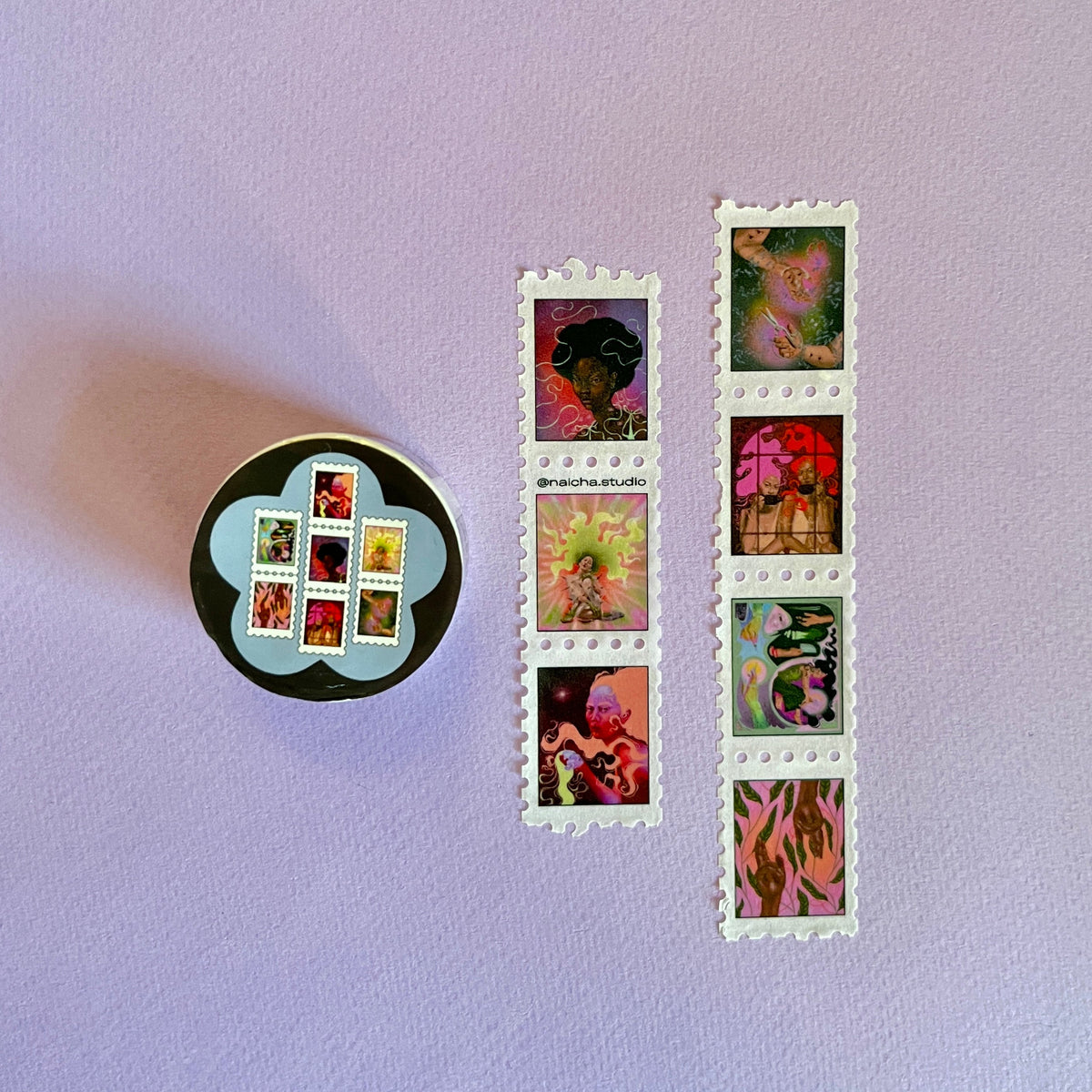 Stamp Shaped Washi Tape
