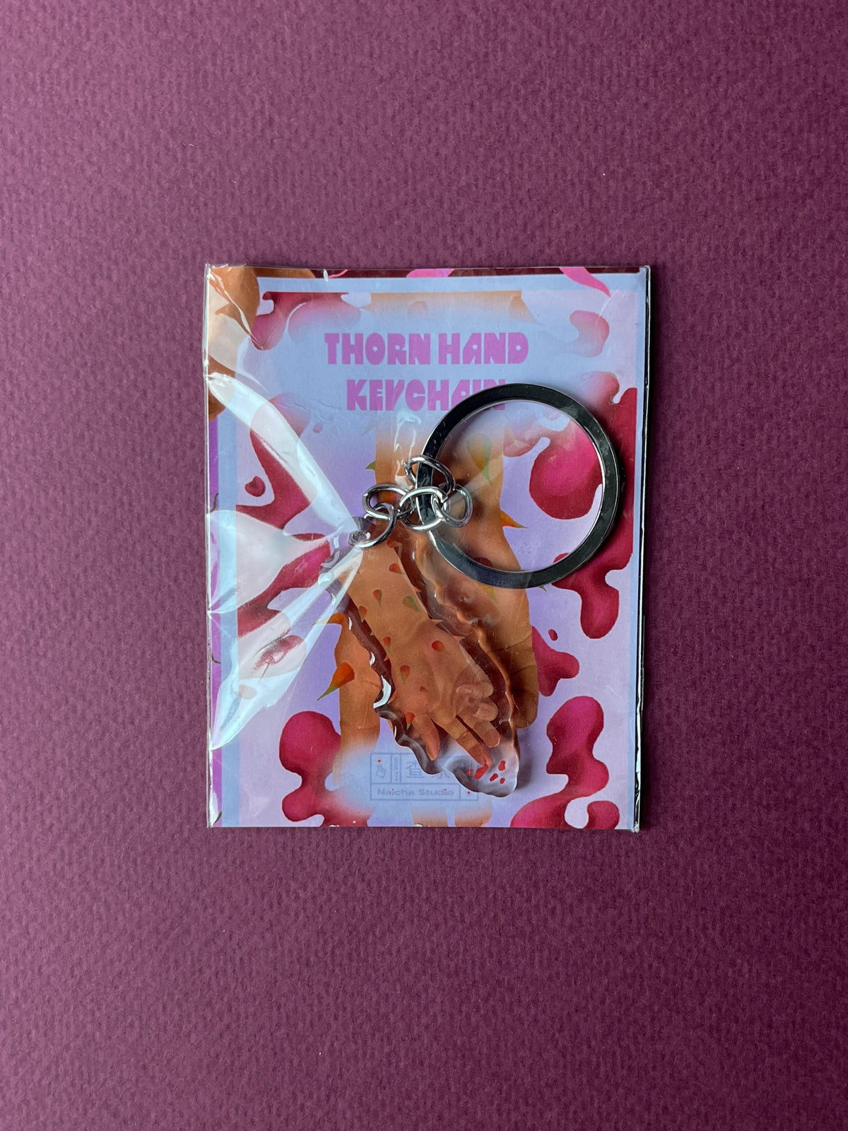 Thorn Hand Keychain