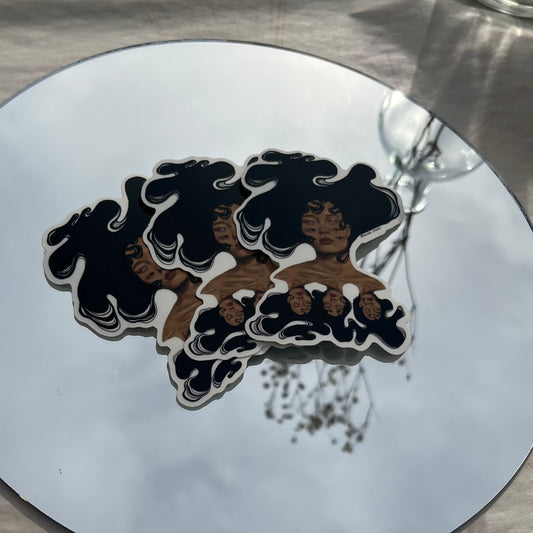 Gorgon Clear Sticker