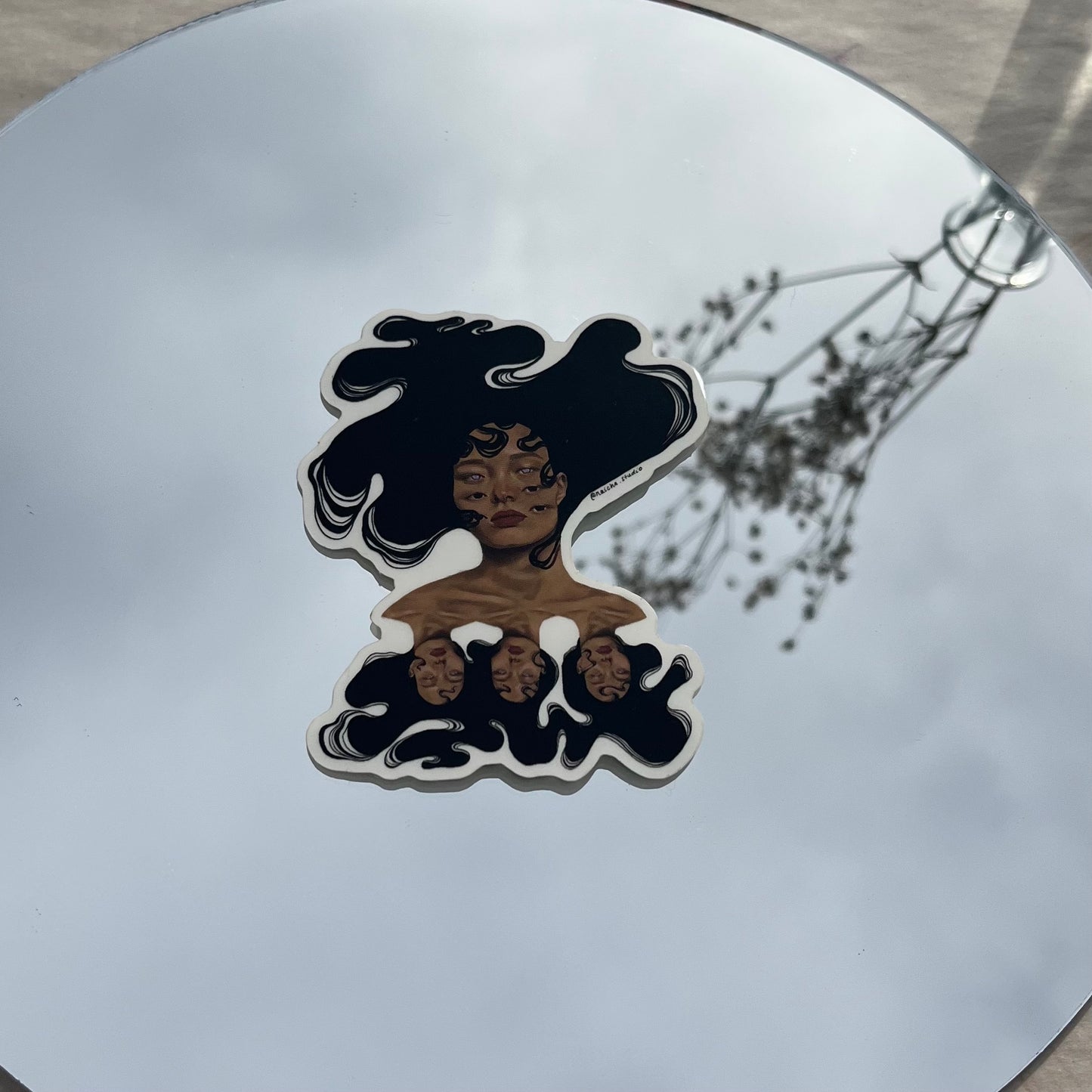 Gorgon Clear Sticker