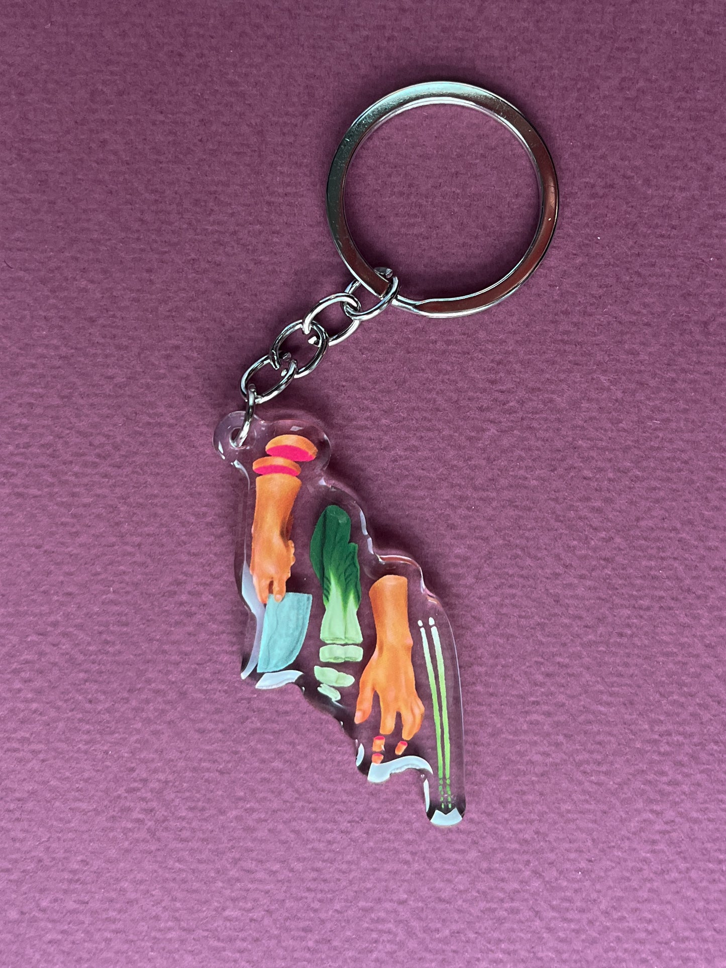 Kitchen Labor Keychain