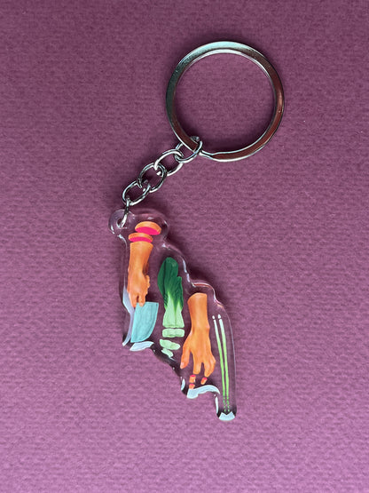 Kitchen Labor Keychain