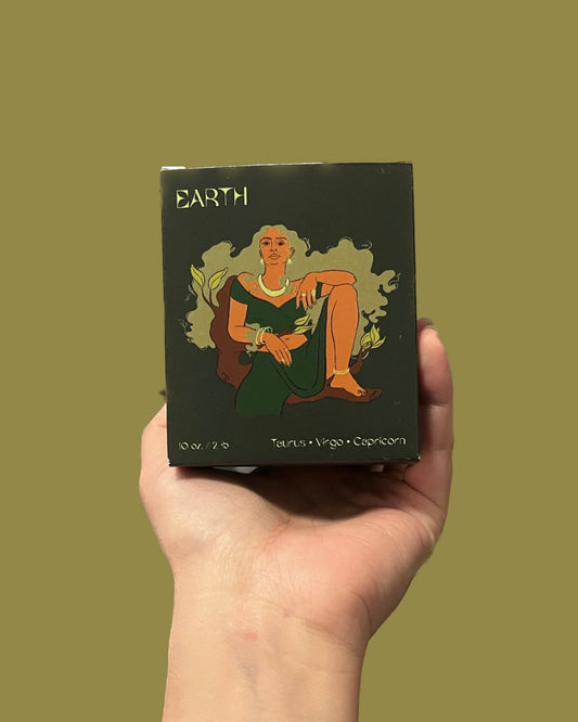 Earth Sign Candle
