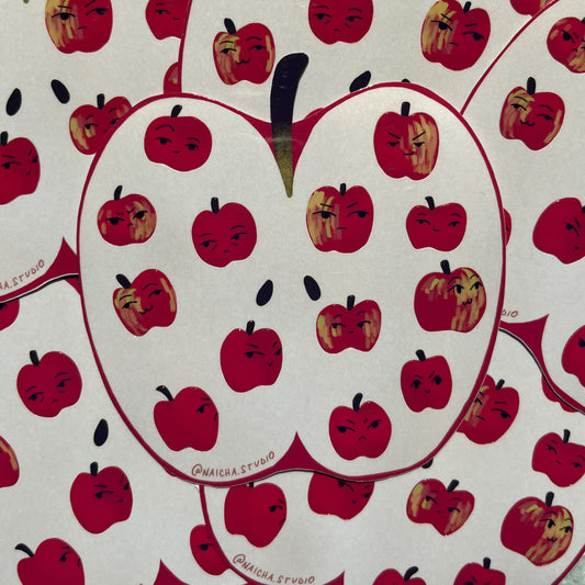 Red Apple Guys Sticker Sheet