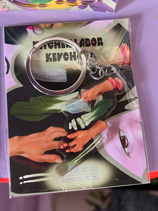 Kitchen Labor Keychain