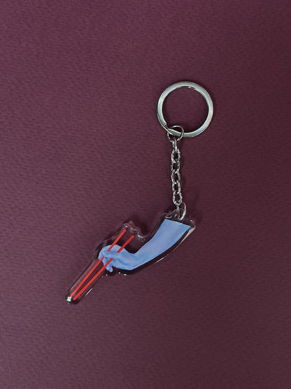 Chopstick Hand Keychain