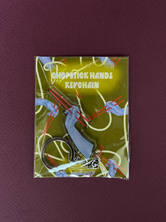 Chopstick Hand Keychain