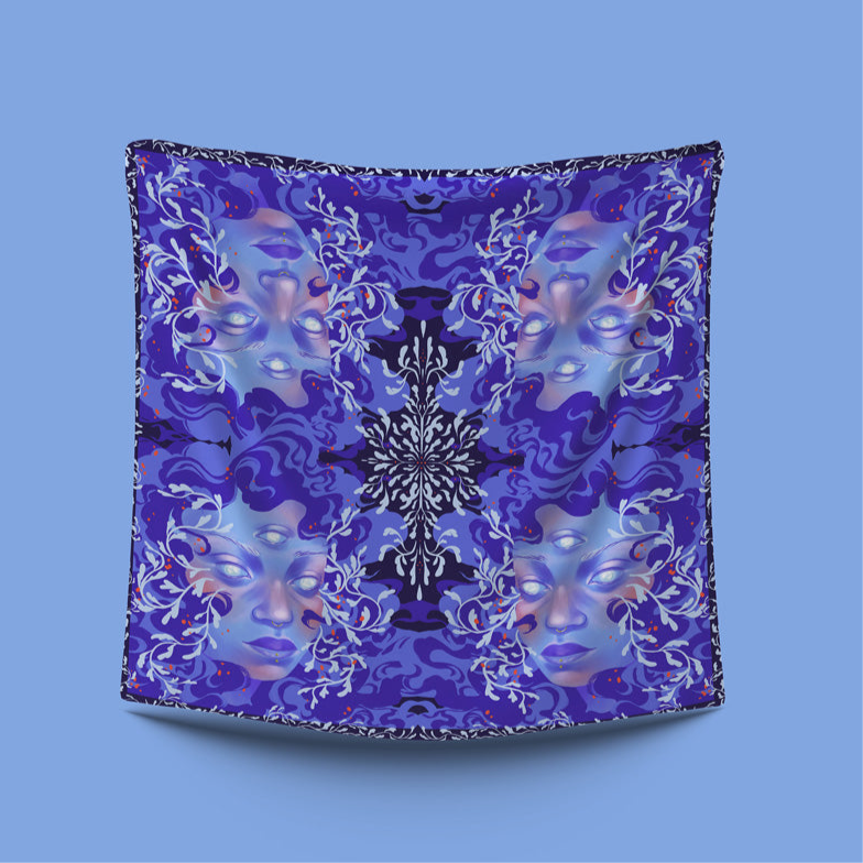 Season Change Silk Scarf