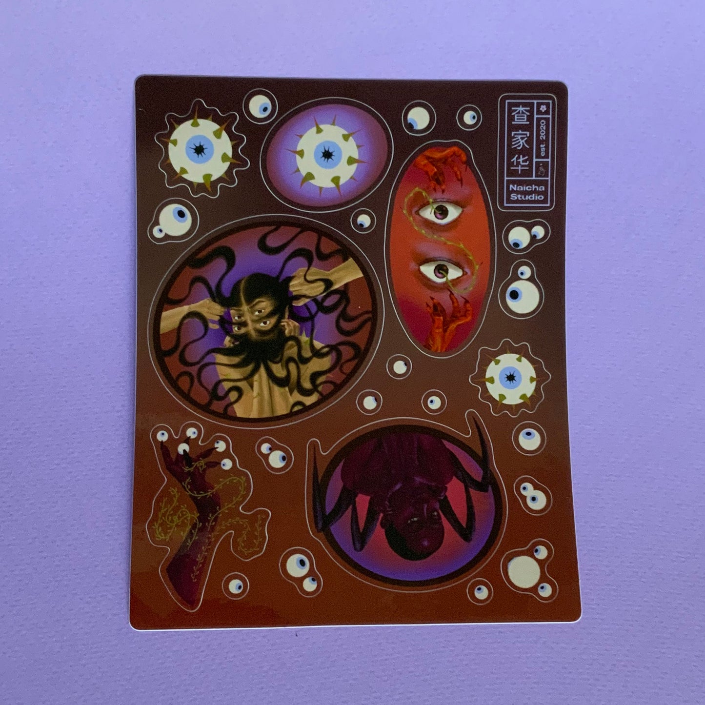 Eyes Everywhere Sticker Sheet