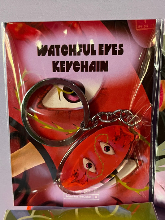 Watchful Eyes Keychain