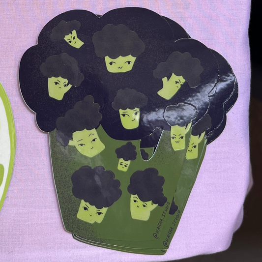 Broccoli Guys Sticker Sheet