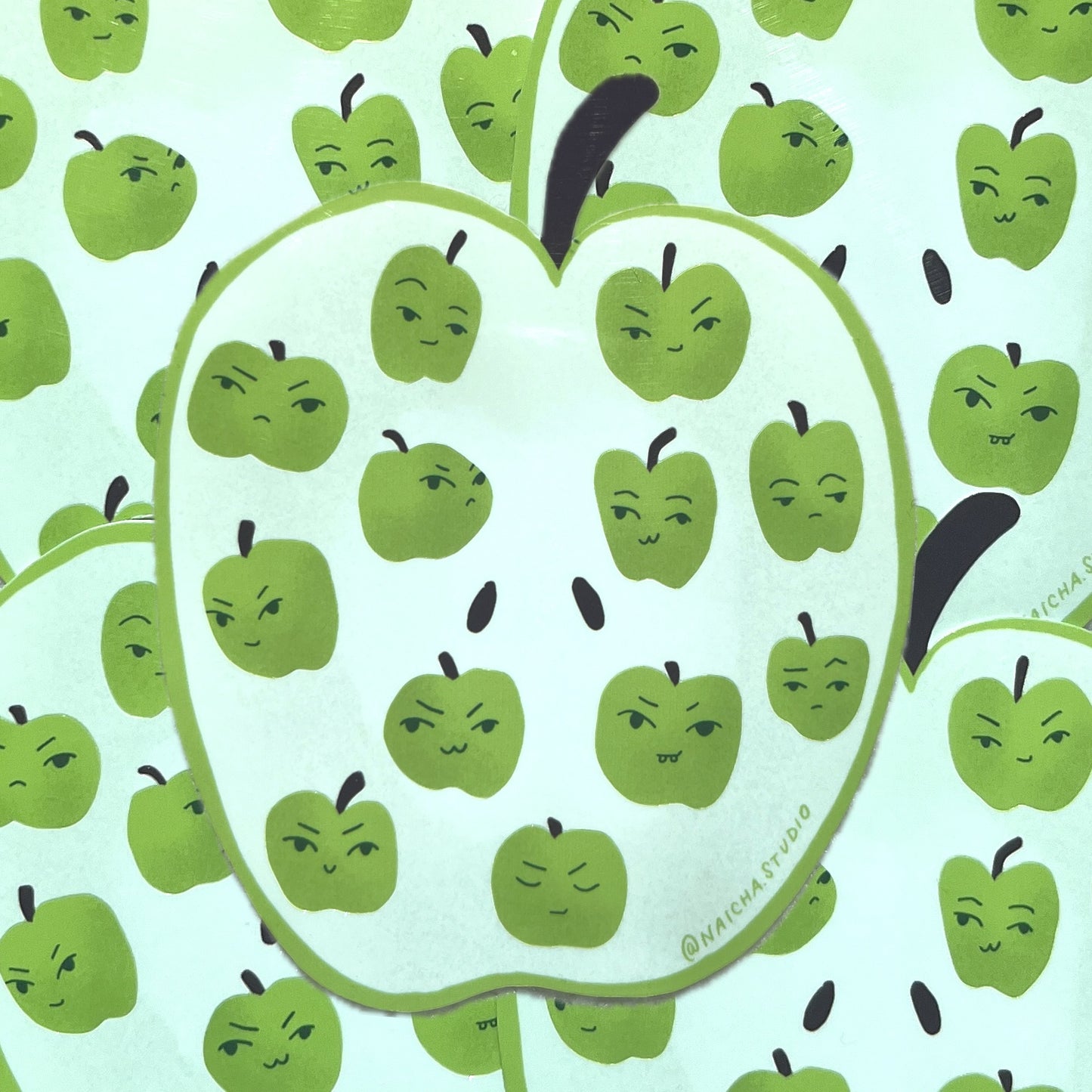 Sour Apple Guys Sticker Sheet