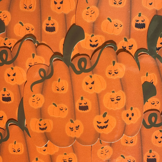 Jack-O-Lantern Sticker Sheet