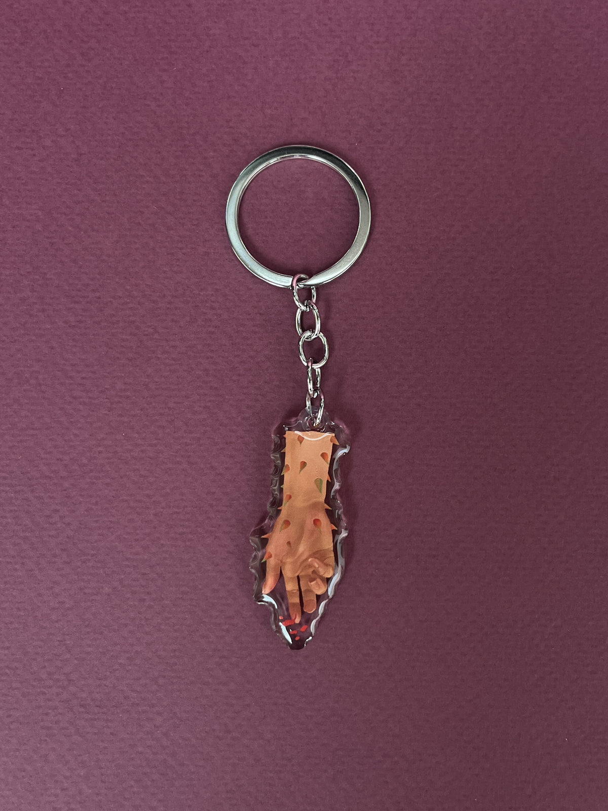 Thorn Hand Keychain