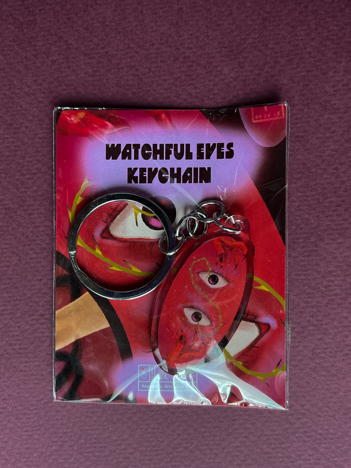 Watchful Eyes Keychain