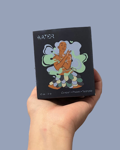 Water Sign Candle