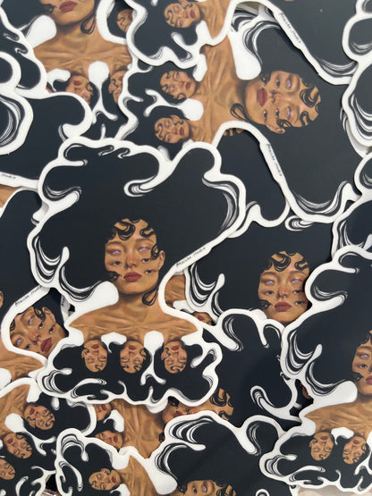 Gorgon Clear Sticker